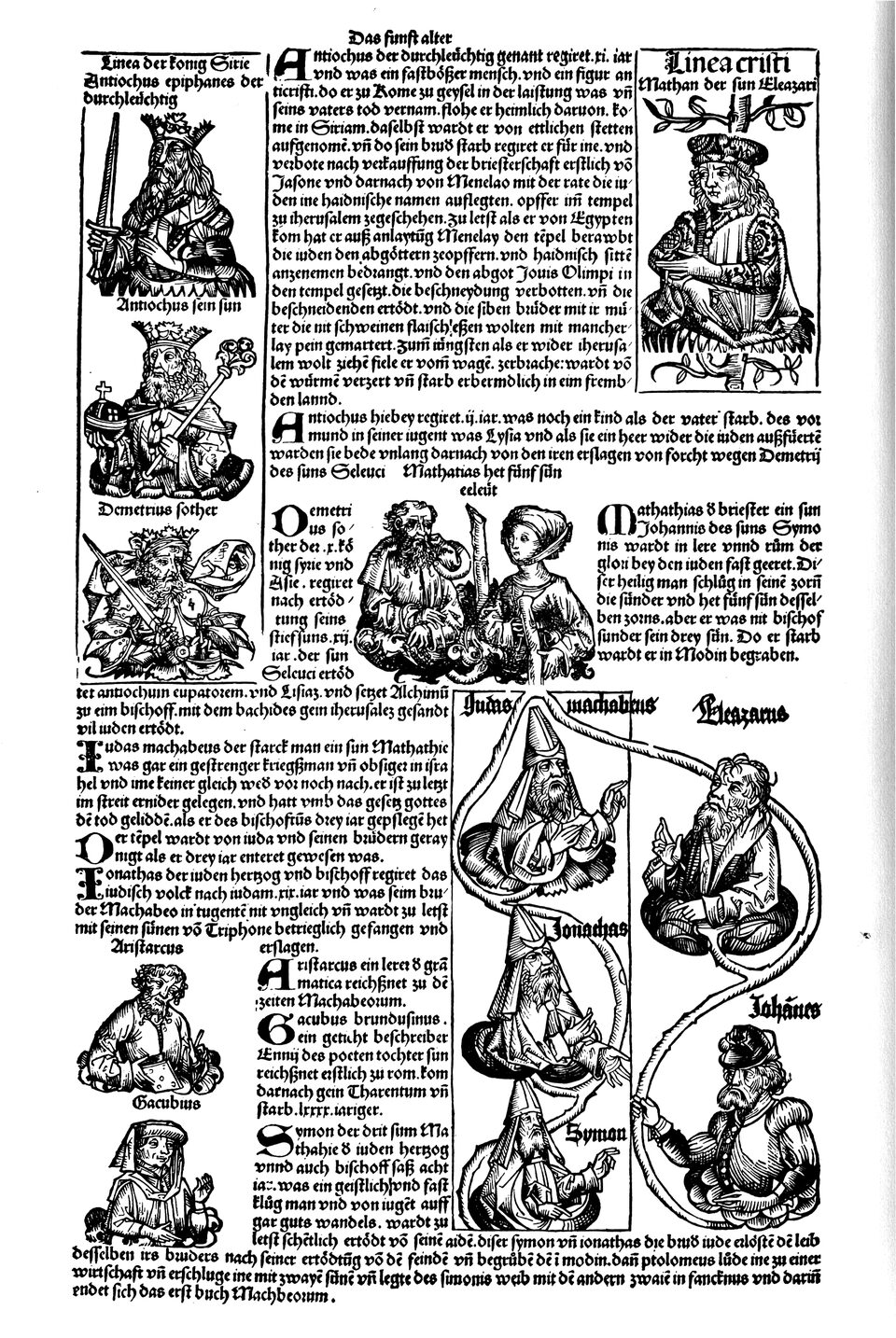 Schedelsche Weltchronik Blatt 82, linke Seite