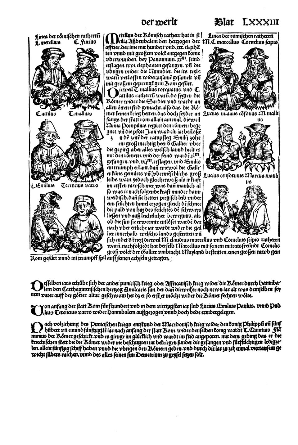 Schedelsche Weltchronik Blatt 83, rechte Seite