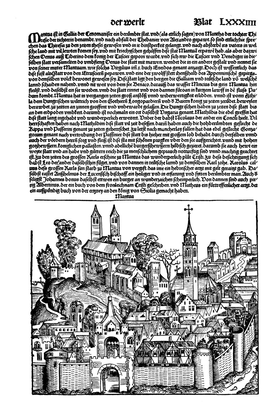 Schedelsche Weltchronik Blatt 84, rechte Seite