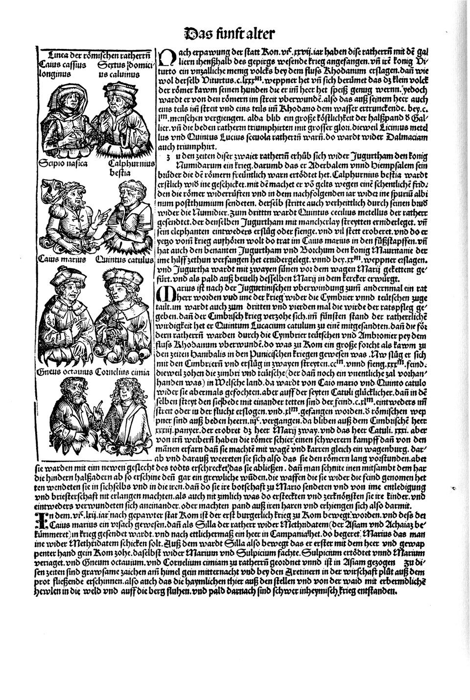 Schedelsche Weltchronik Blatt 86, linke Seite