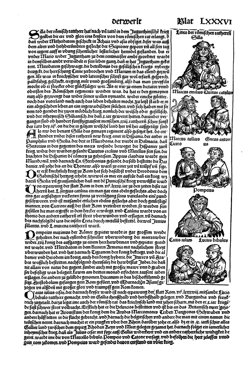 Schedelsche Weltchronik Blatt 86, rechte Seite