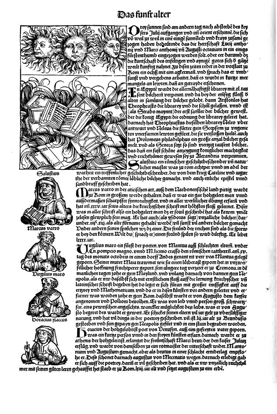 Schedelsche Weltchronik Blatt 93, linke Seite