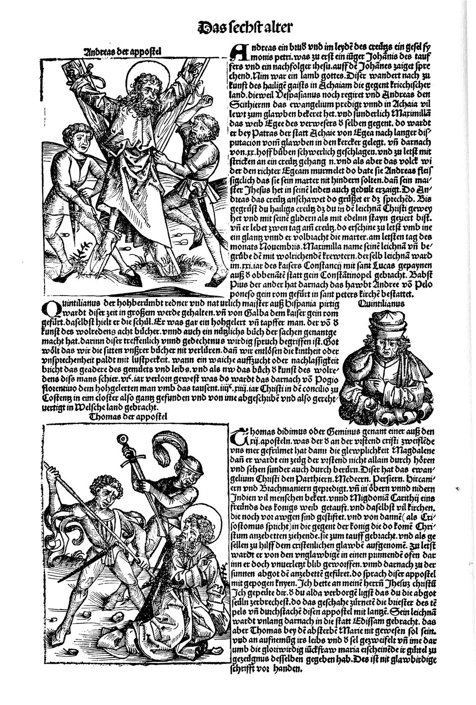 Schedelsche Weltchronik Blatt 107, linke Seite
