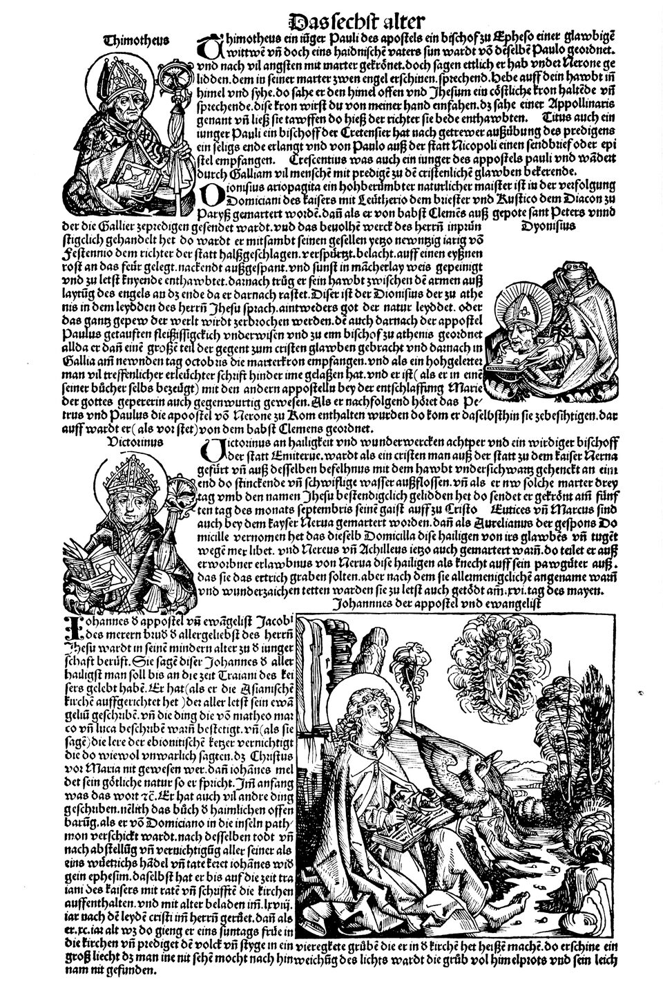 Schedelsche Weltchronik Blatt 110, linke Seite