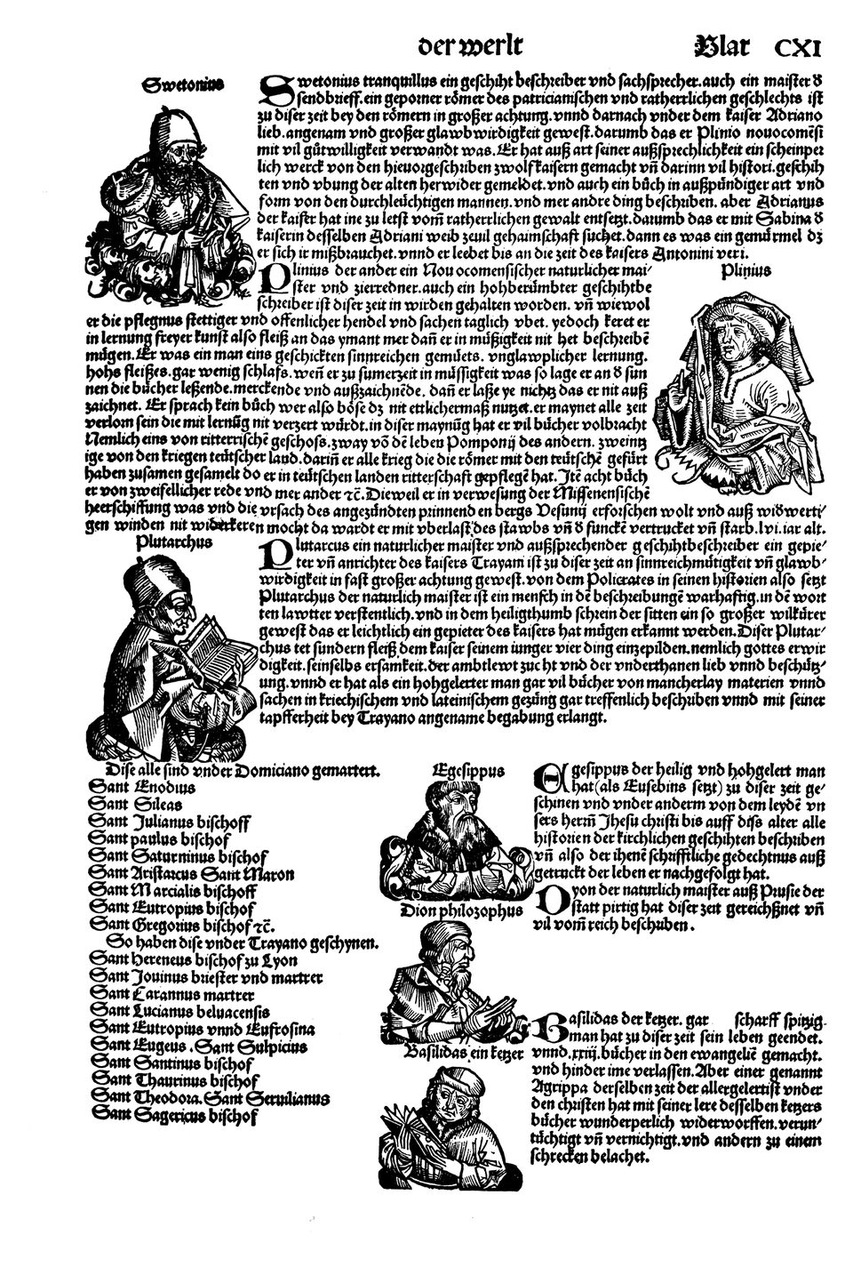 Schedelsche Weltchronik Blatt 111, rechte Seite