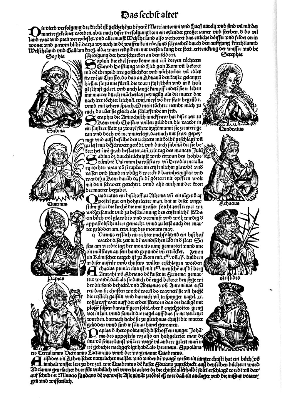 Schedelsche Weltchronik Blatt 113, linke Seite