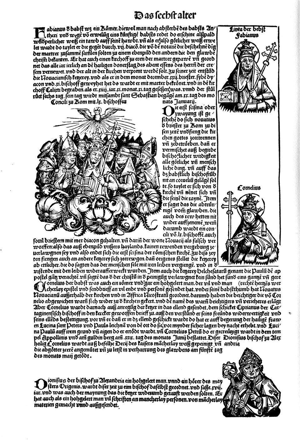 Schedelsche Weltchronik Blatt 119, linke Seite