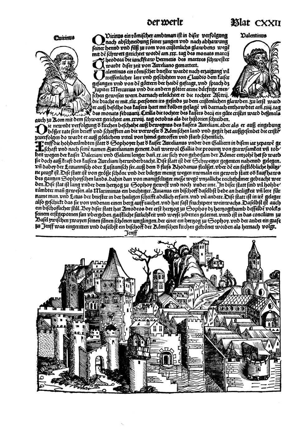 Schedelsche Weltchronik Blatt 122, rechte Seite