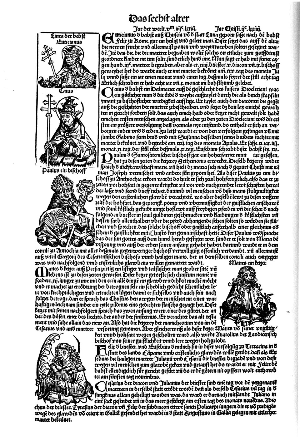 Schedelsche Weltchronik Blatt 123, linke Seite