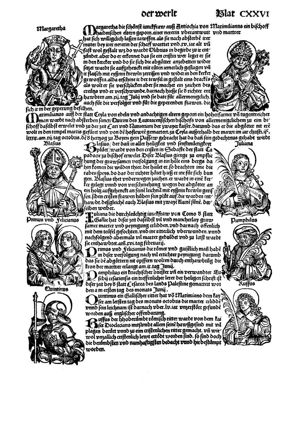 Schedelsche Weltchronik Blatt 126, rechte Seite
