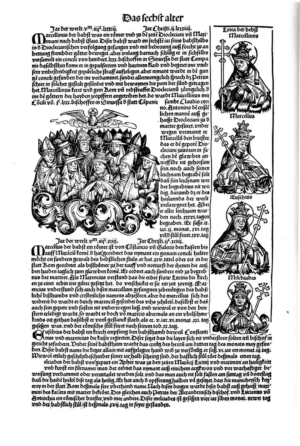Schedelsche Weltchronik Blatt 127, linke Seite