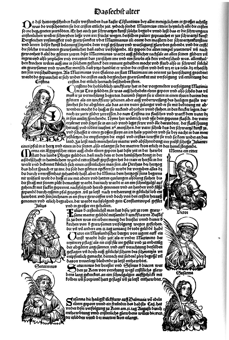 Schedelsche Weltchronik Blatt 128, linke Seite