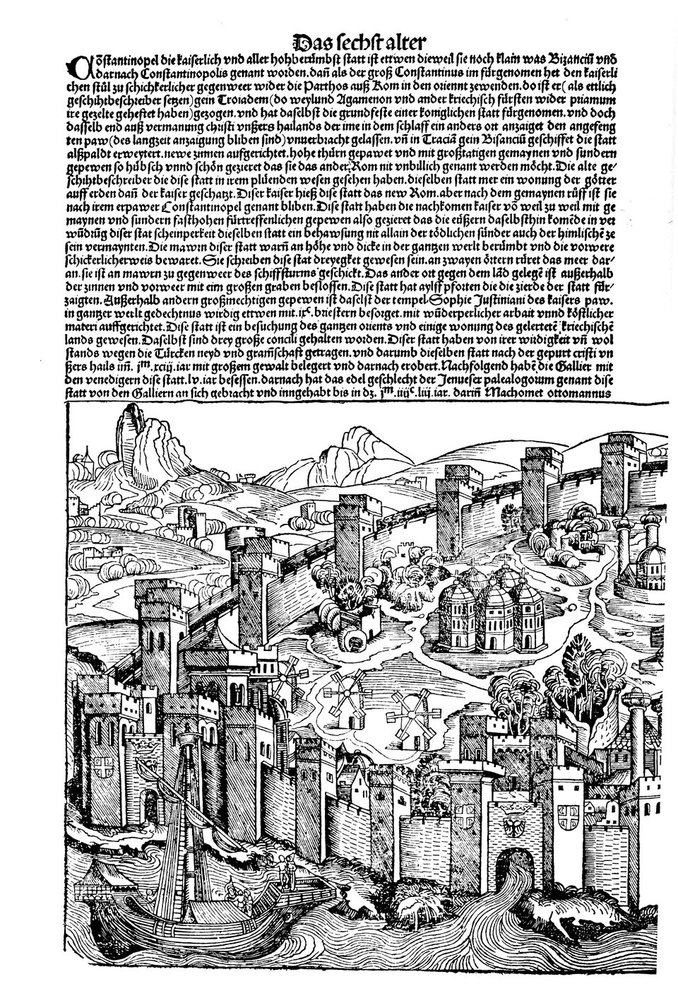 Schedelsche Weltchronik Blatt 130, linke Seite