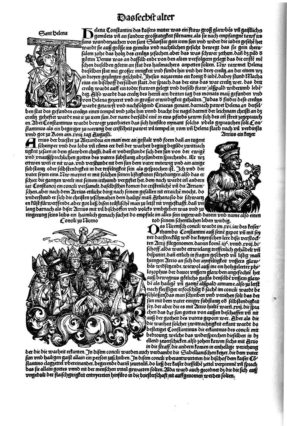 Schedelsche Weltchronik Blatt 131, linke Seite