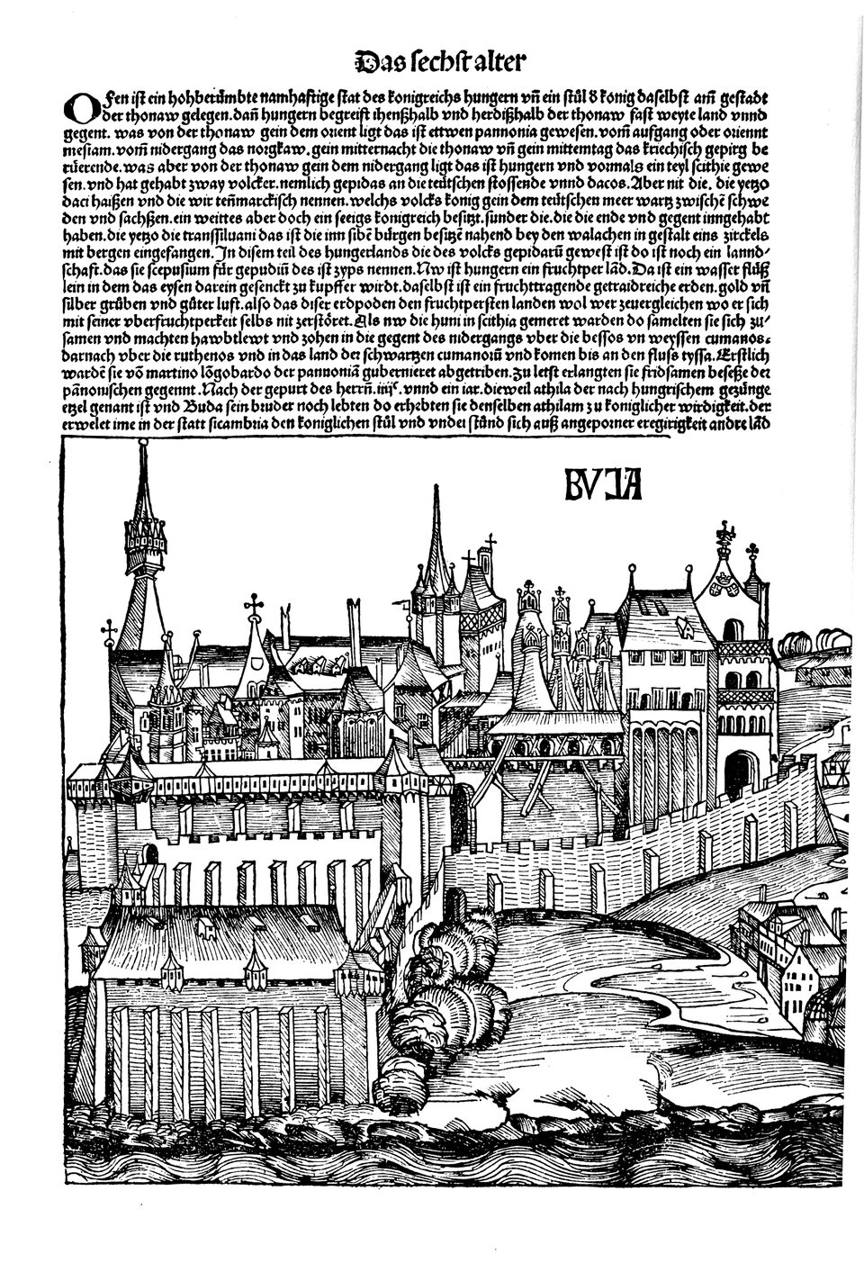 Schedelsche Weltchronik Blatt 139, linke Seite