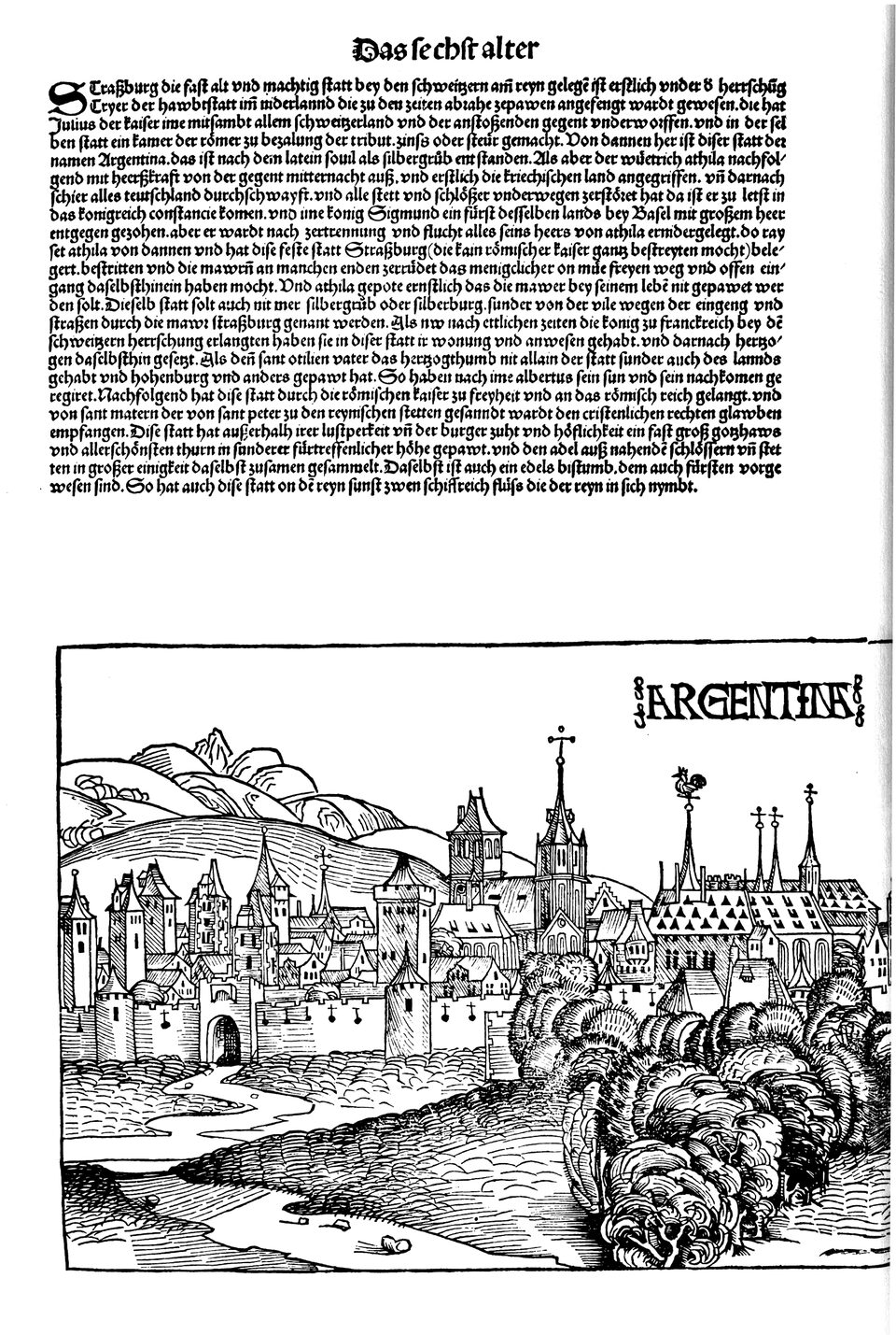 Schedelsche Weltchronik Blatt 140, linke Seite