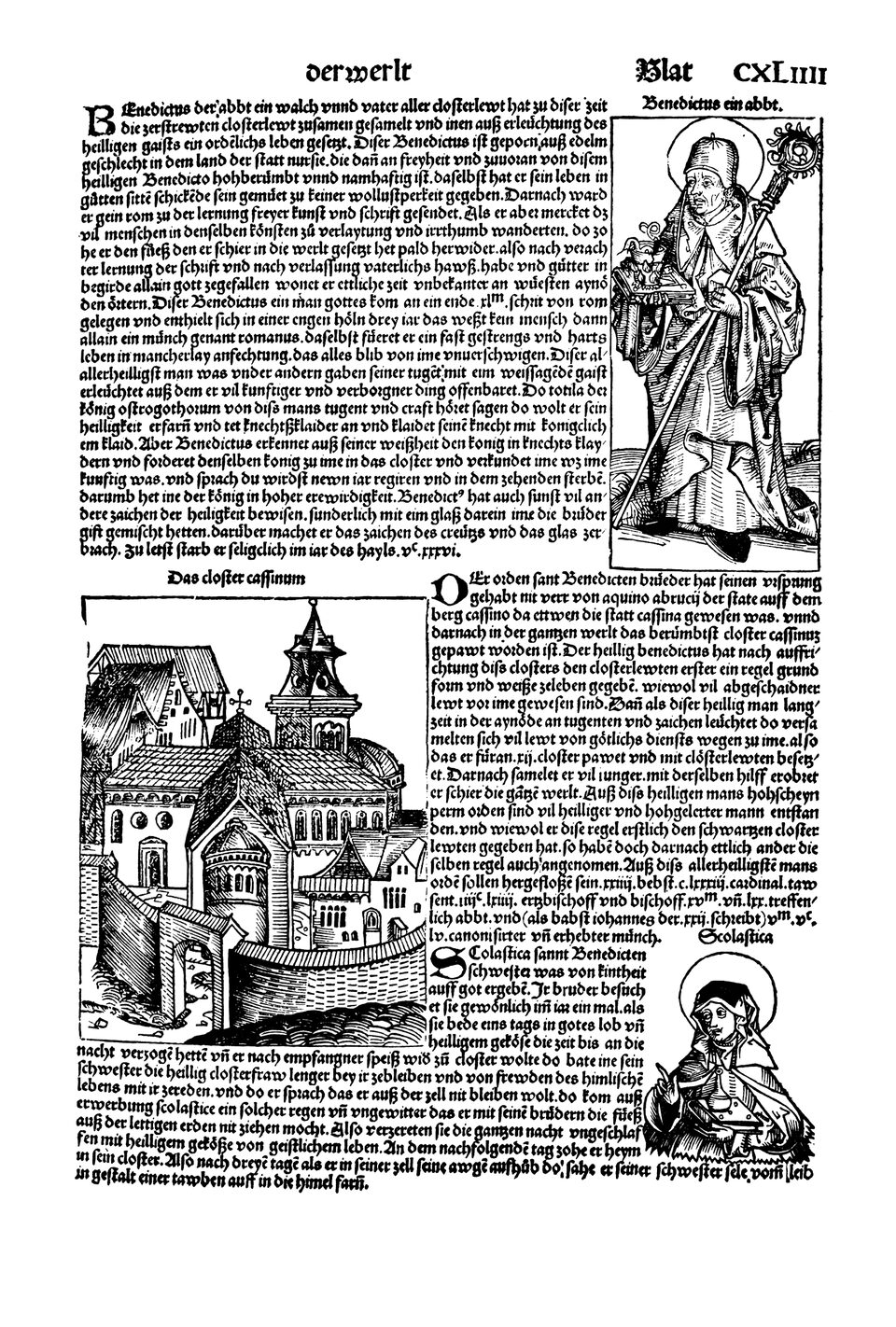 Schedelsche Weltchronik Blatt 144, rechte Seite