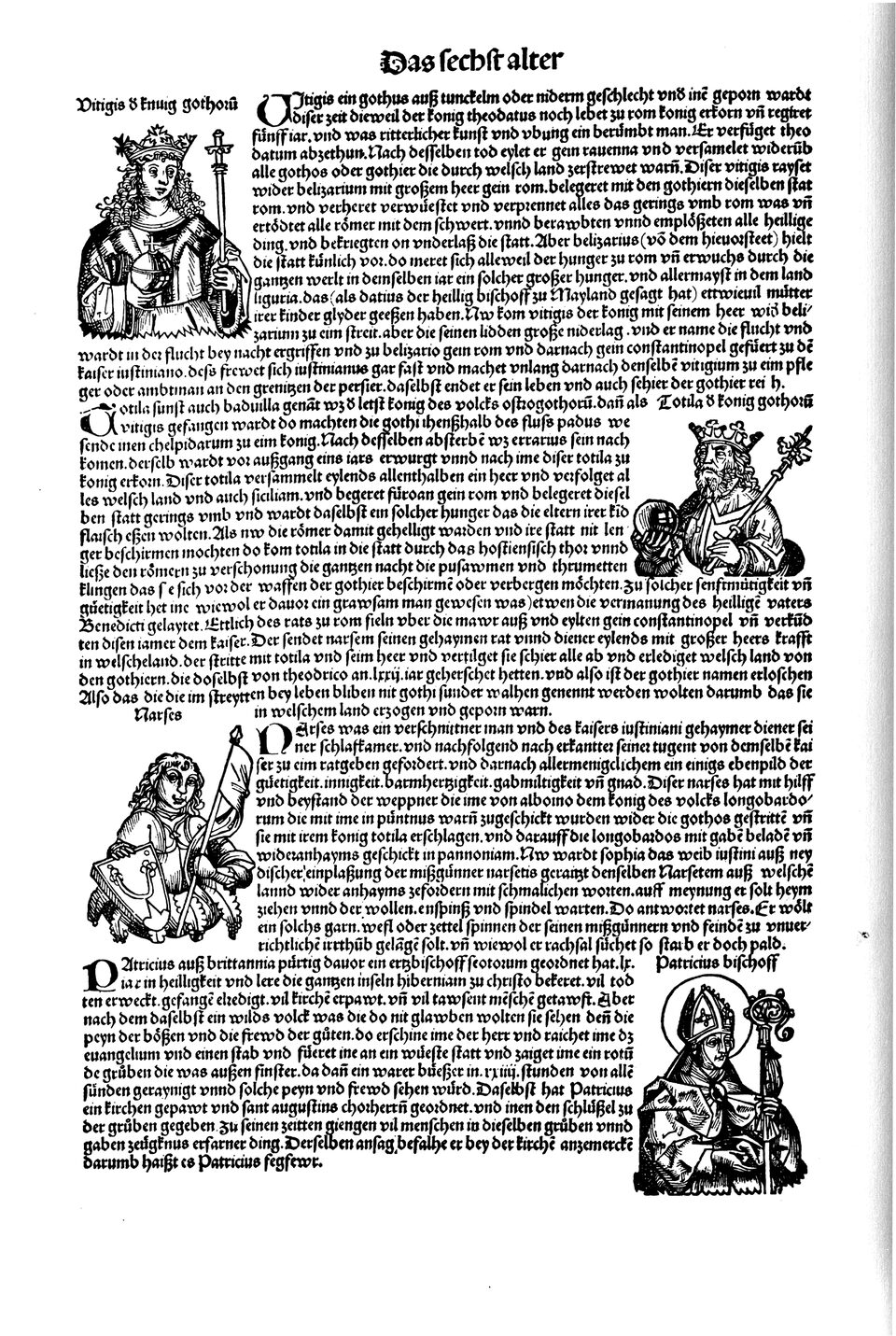 Schedelsche Weltchronik Blatt 146, linke Seite
