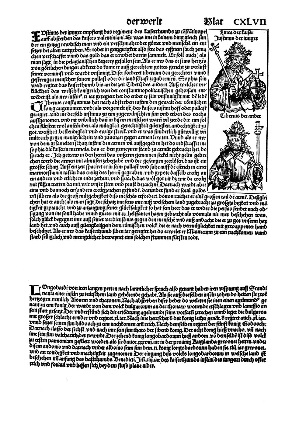 Schedelsche Weltchronik Blatt 147, rechte Seite