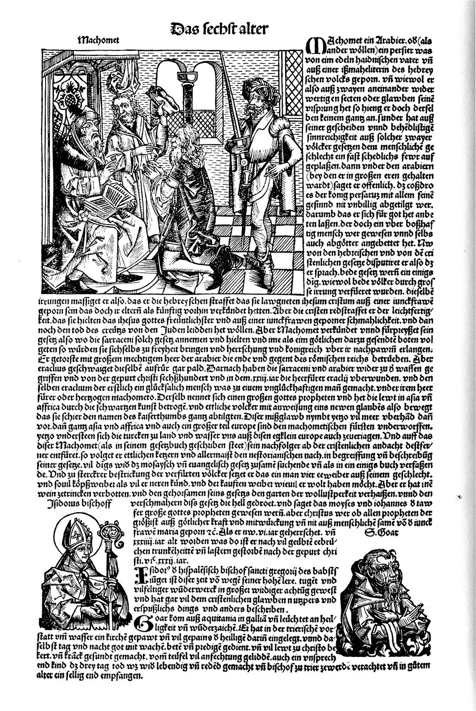 Schedelsche Weltchronik Blatt 152, linke Seite