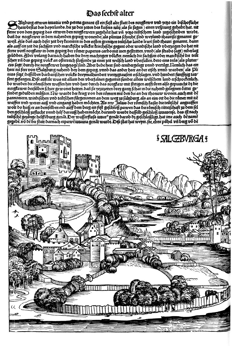 Schedelsche Weltchronik Blatt 153, linke Seite