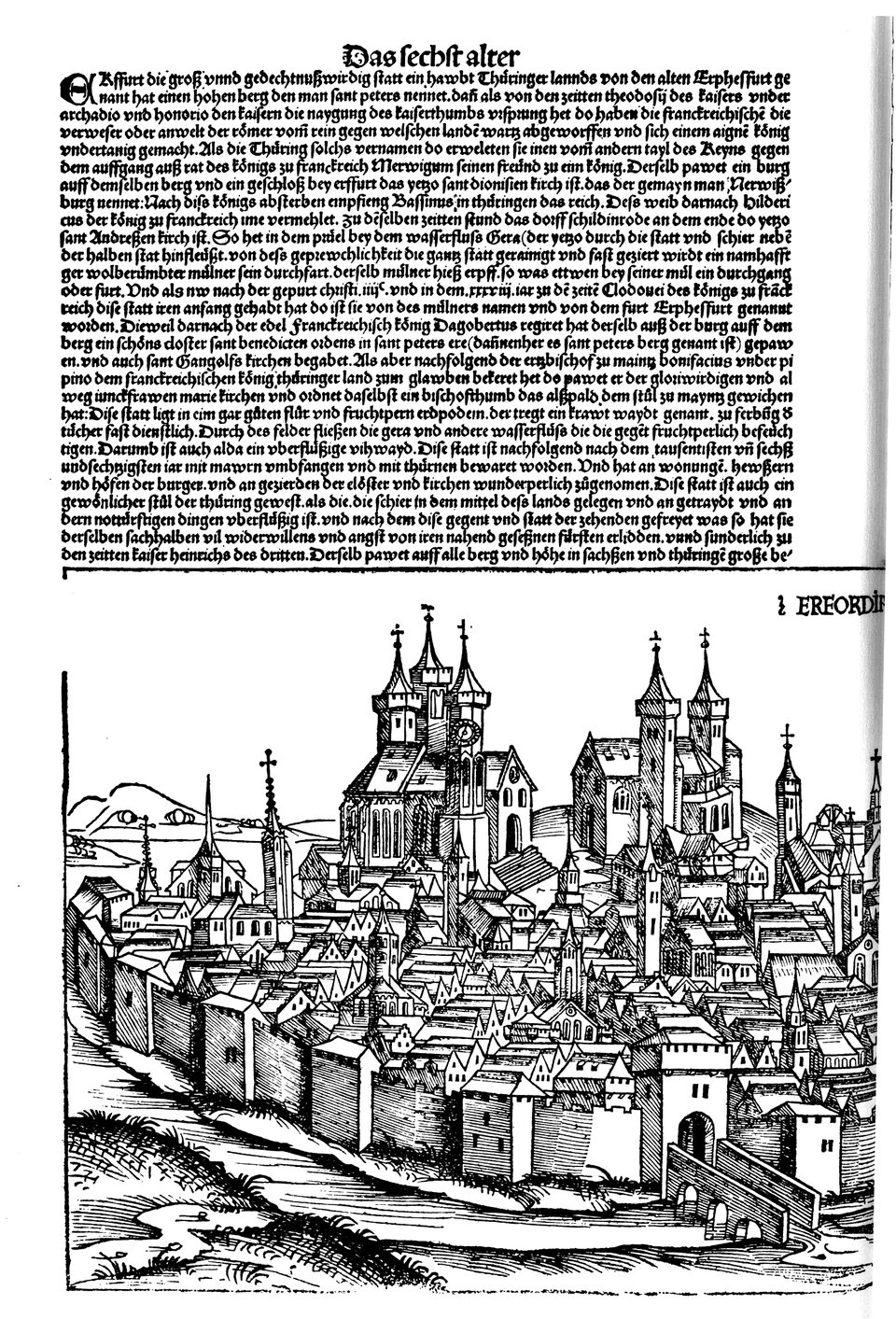 Schedelsche Weltchronik Blatt 156, linke Seite
