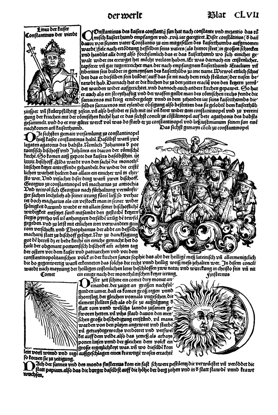 Schedelsche Weltchronik Blatt 157, rechte Seite
