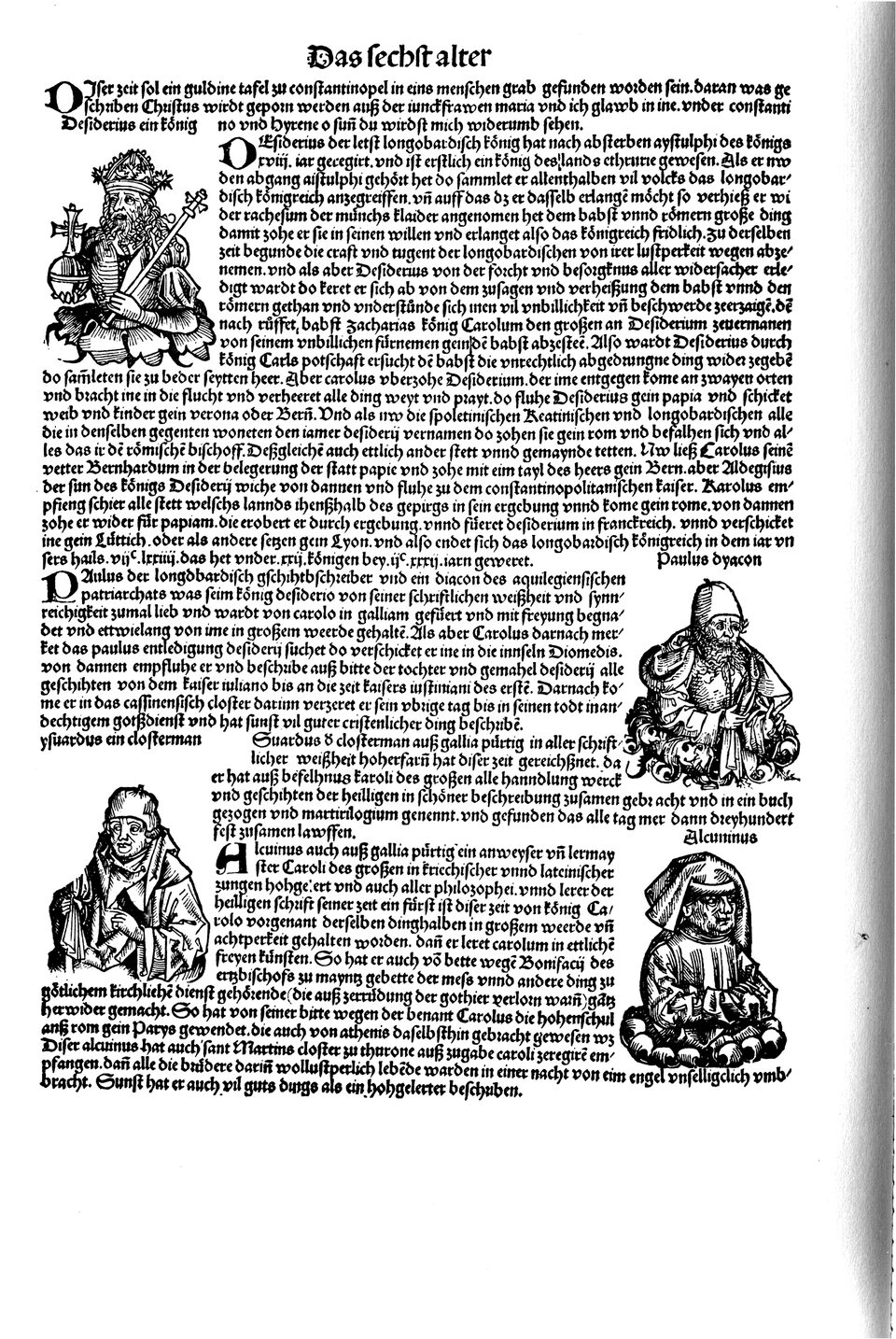 Schedelsche Weltchronik Blatt 167, linke Seite