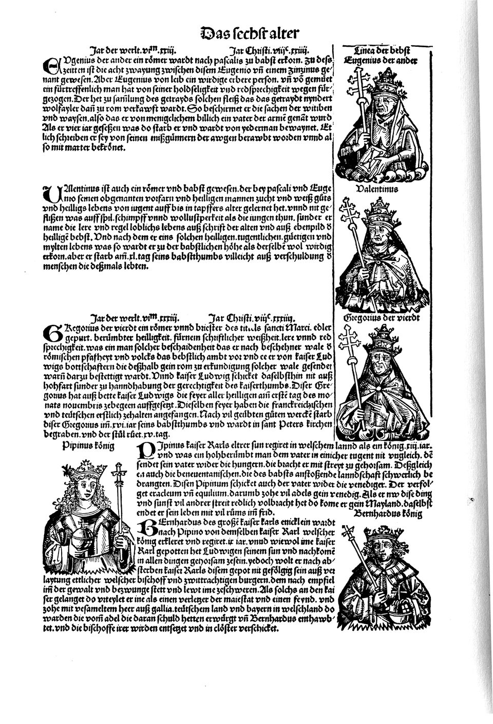 Schedelsche Weltchronik Blatt 169, linke Seite