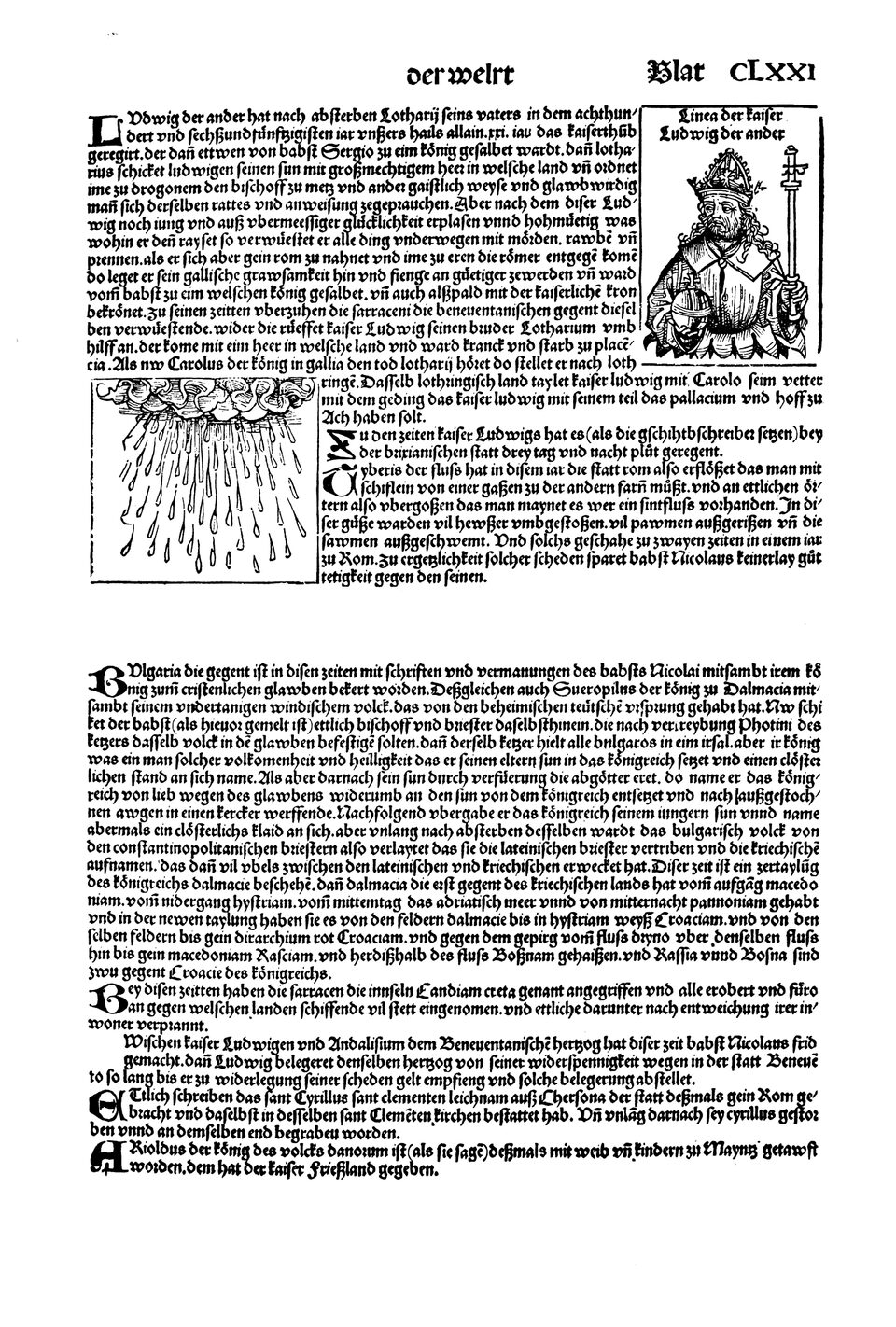 Schedelsche Weltchronik Blatt 171, rechte Seite