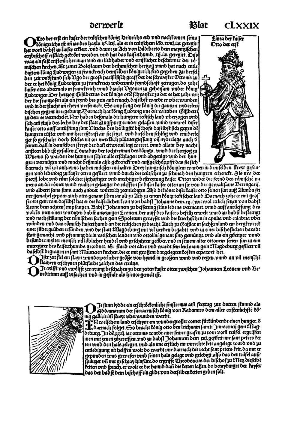 Schedelsche Weltchronik Blatt 179, rechte Seite