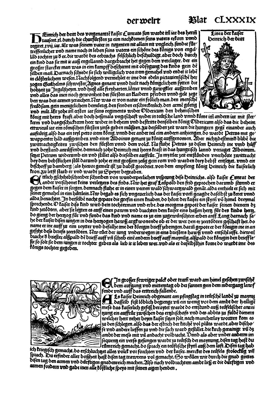 Schedelsche Weltchronik Blatt 189, rechte Seite