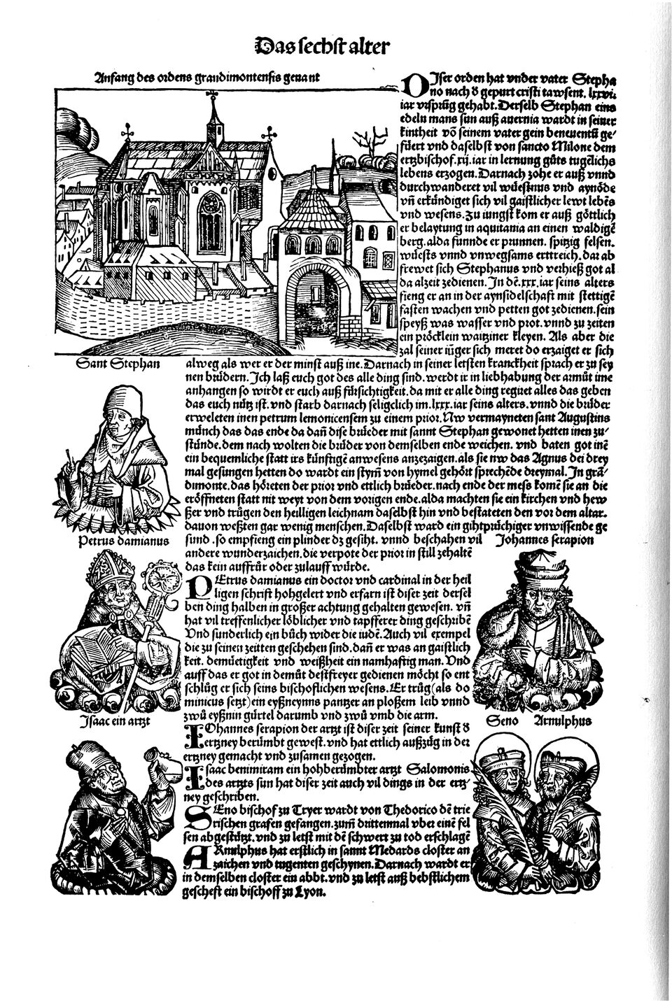 Schedelsche Weltchronik Blatt 193, linke Seite
