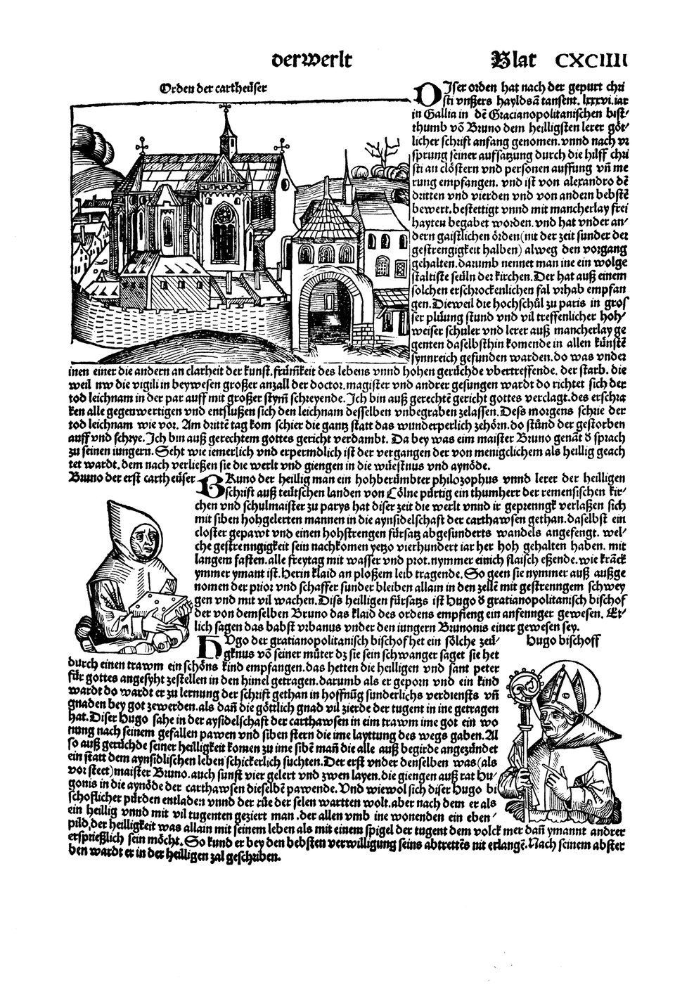 Schedelsche Weltchronik Blatt 194, rechte Seite