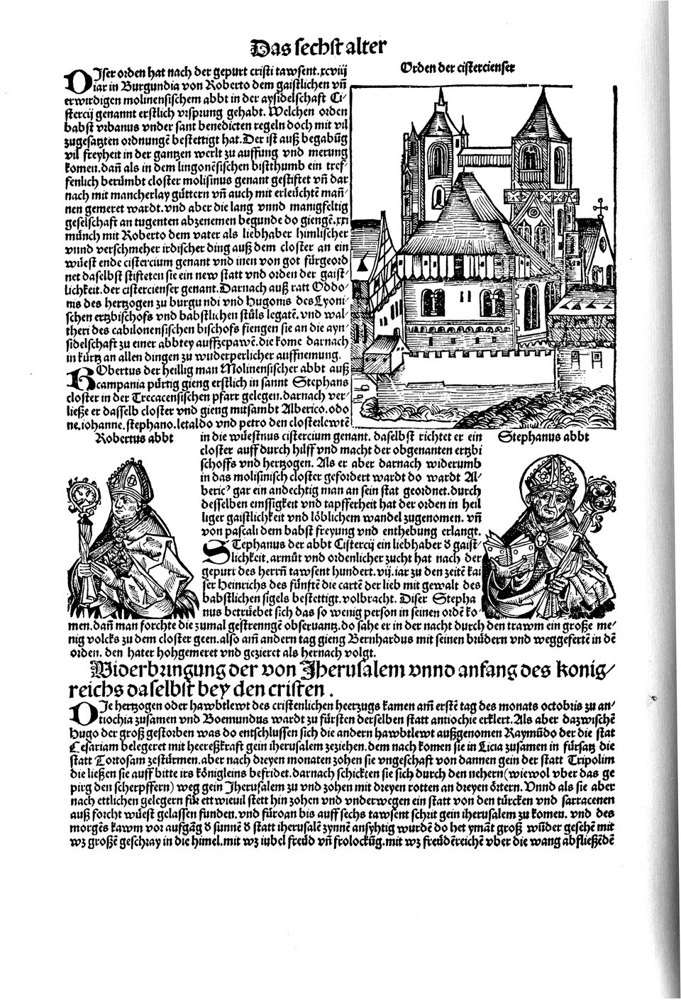 Schedelsche Weltchronik Blatt 196, linke Seite