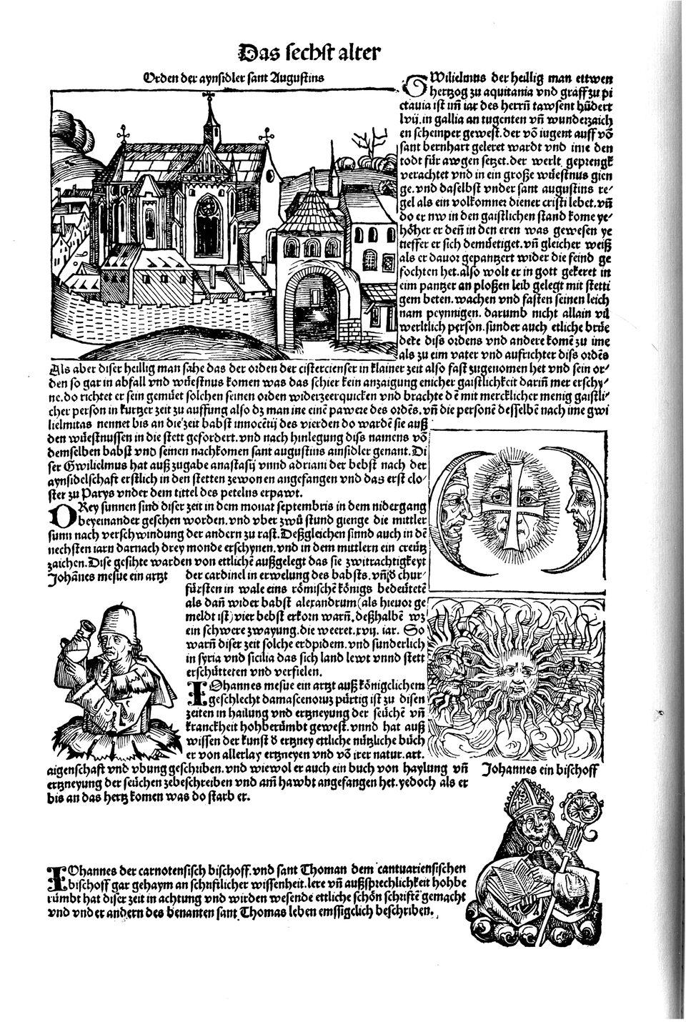 Schedelsche Weltchronik Blatt 204, linke Seite