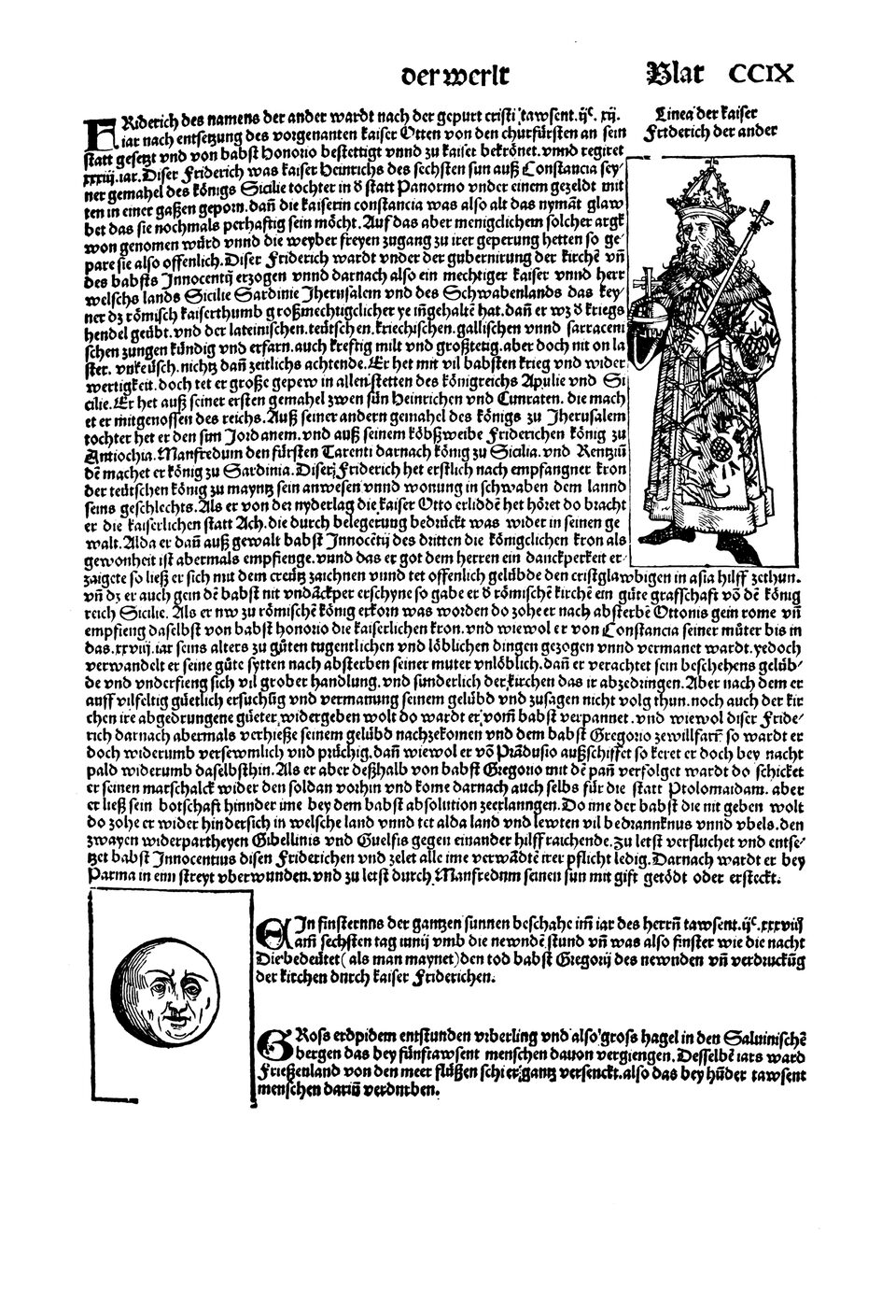 Schedelsche Weltchronik Blatt 209, rechte Seite