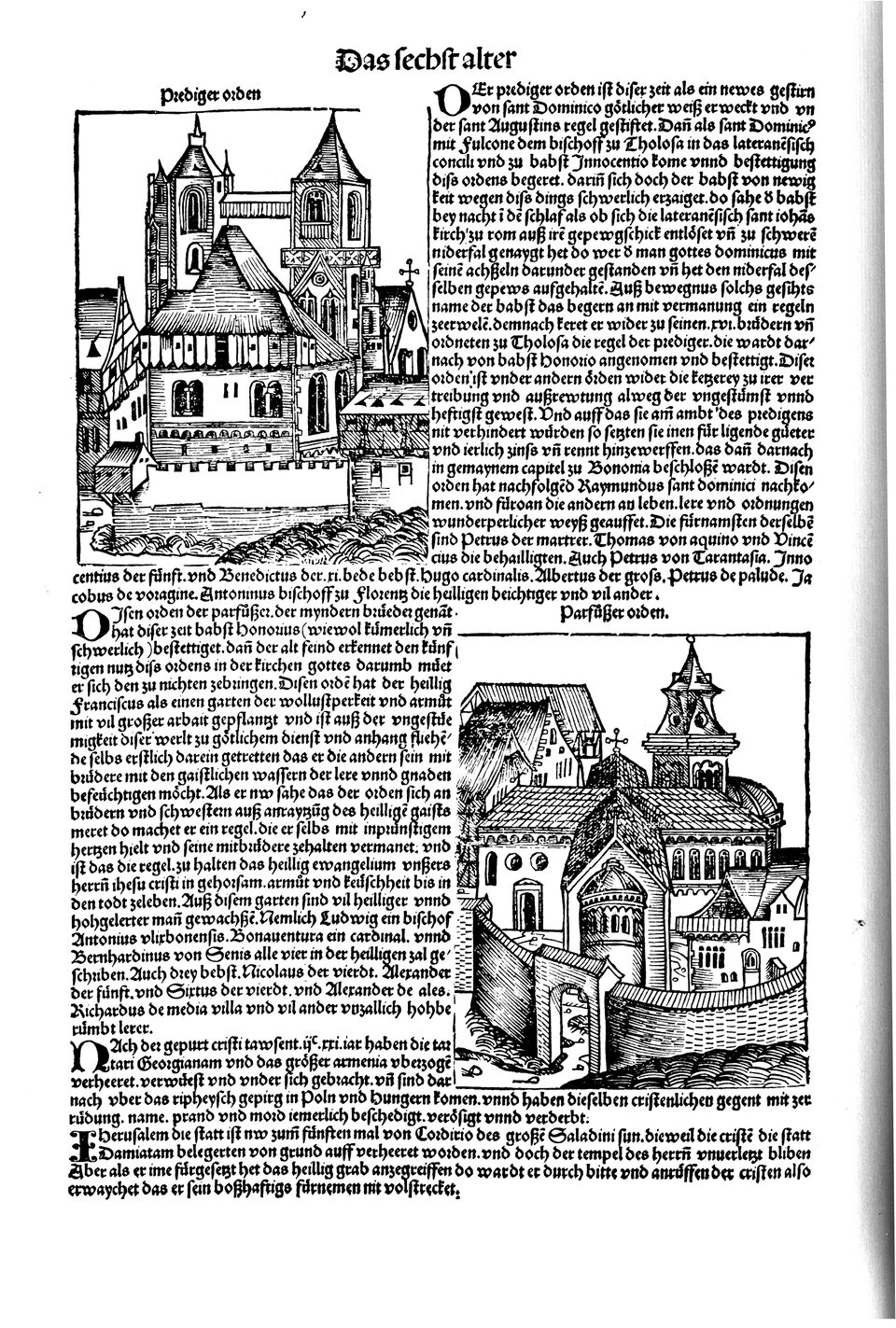 Schedelsche Weltchronik Blatt 210, linke Seite