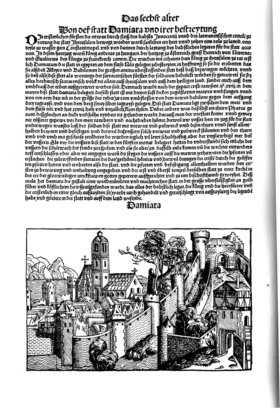 Schedelsche Weltchronik Blatt 211, linke Seite