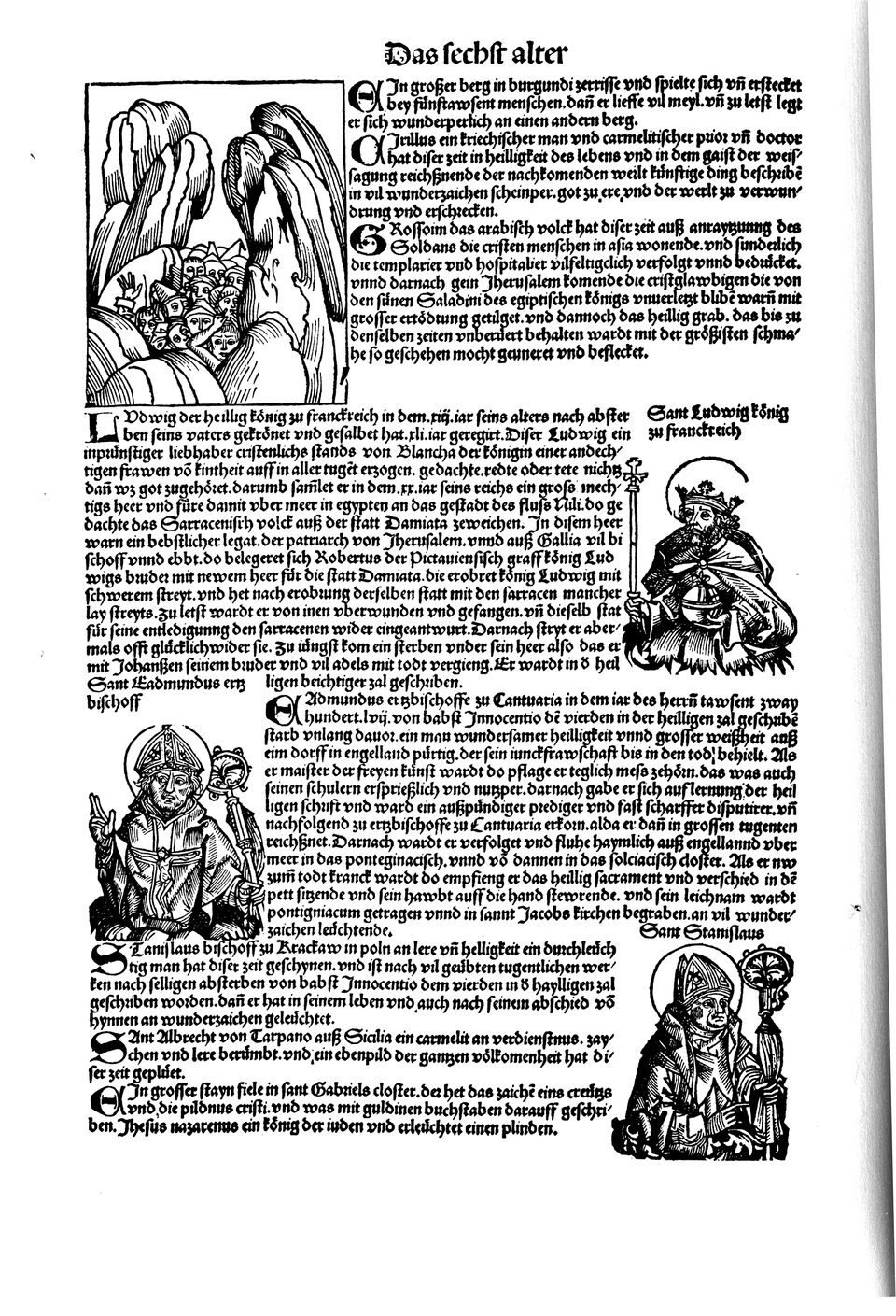 Schedelsche Weltchronik Blatt 213, linke Seite