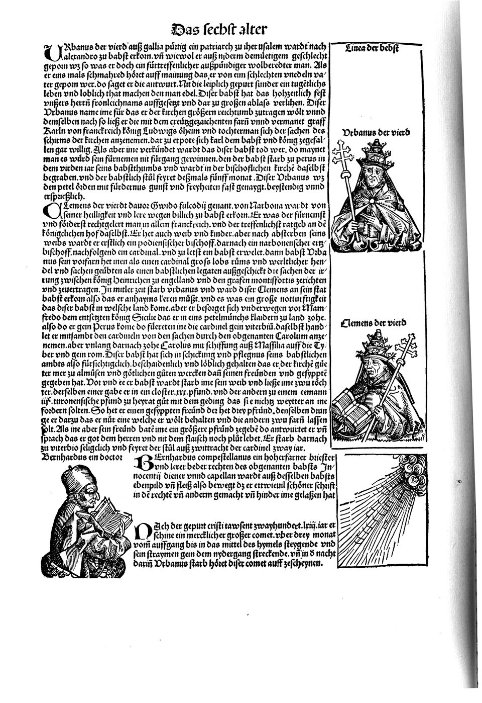 Schedelsche Weltchronik Blatt 214, linke Seite