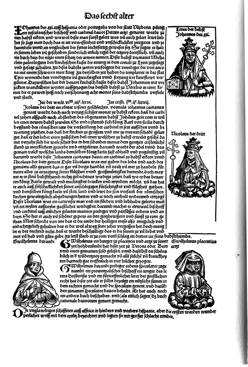 Schedelsche Weltchronik Blatt 217, linke Seite