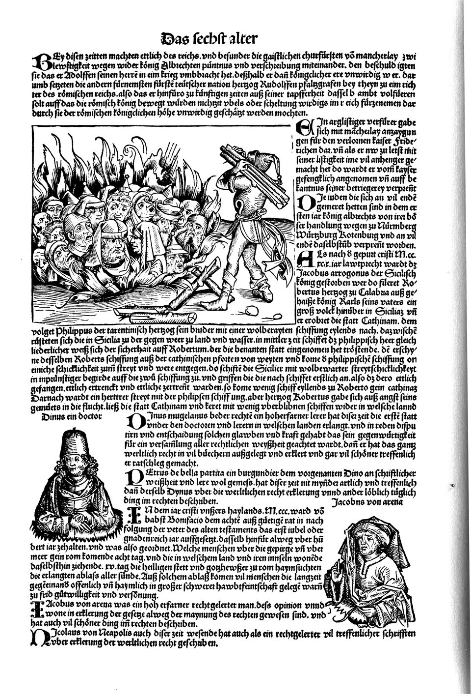 Schedelsche Weltchronik Blatt 221, linke Seite