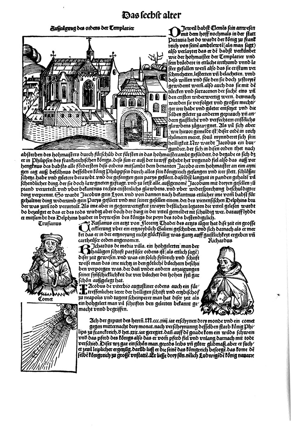 Schedelsche Weltchronik Blatt 223, linke Seite