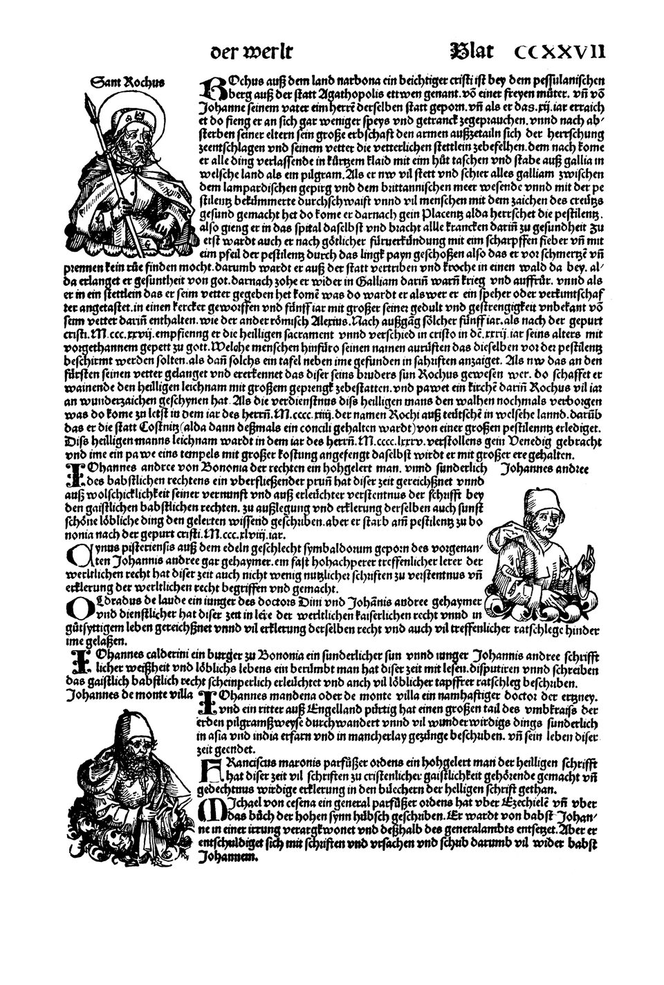 Schedelsche Weltchronik Blatt 227, rechte Seite