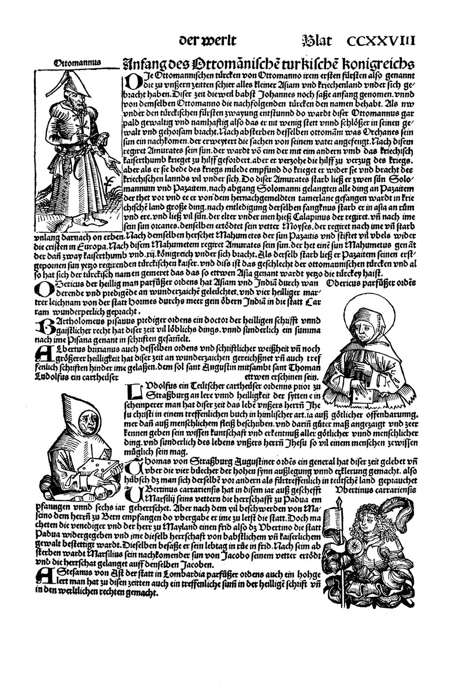 Schedelsche Weltchronik Blatt 228, rechte Seite