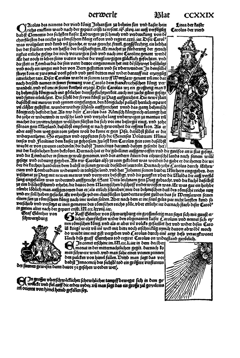 Schedelsche Weltchronik Blatt 229, rechte Seite