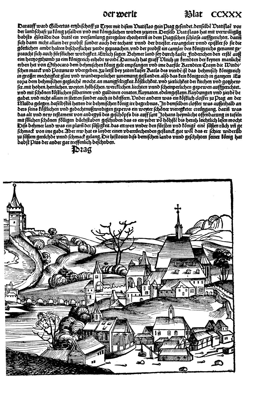 Schedelsche Weltchronik Blatt 230, rechte Seite