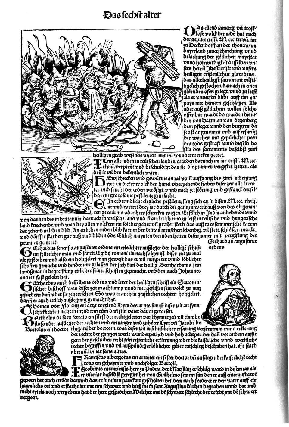 Schedelsche Weltchronik Blatt 231, linke Seite