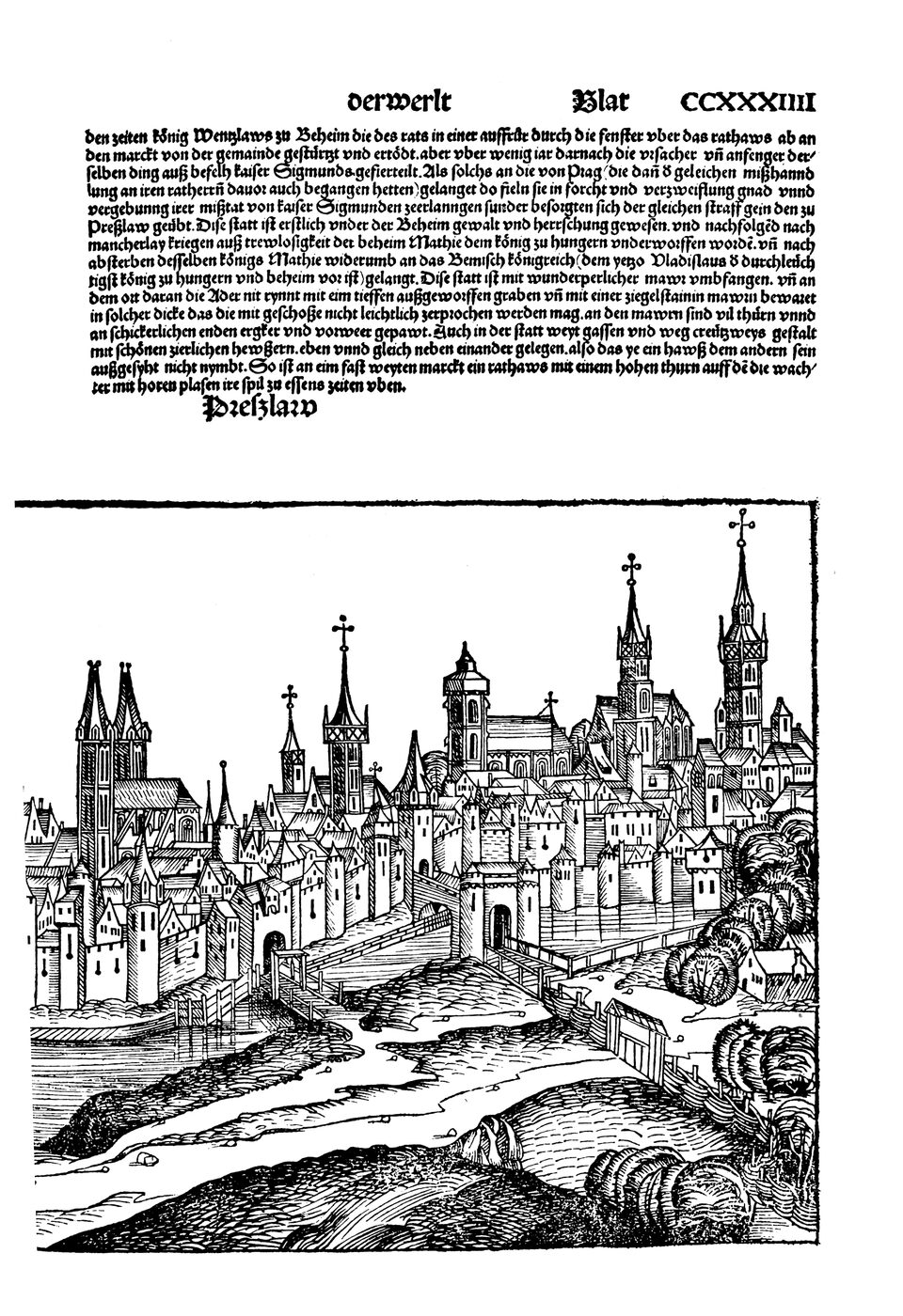 Schedelsche Weltchronik Blatt 234, rechte Seite